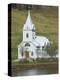 Blue Lutheran Church, Seydisfjordur Ferry Terminal Village, North East Area, Iceland, Polar Regions-Neale Clarke-Premier Image Canvas