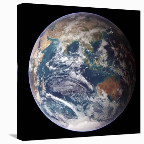 Blue Marble Image of Earth (2005)-null-Premier Image Canvas