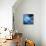 Blue Nebula-null-Stretched Canvas displayed on a wall