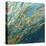 Blue Ocean Sunset-Margaret Juul-Stretched Canvas