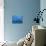 Blue painting close up-Paul Powis-Premier Image Canvas displayed on a wall