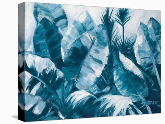 Blue Palms III-Suzanne Wilkins-Stretched Canvas