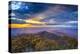 Blue Ridge Mountains in North Georgia, USA in the Autumn Season at Sunset.-SeanPavonePhoto-Premier Image Canvas