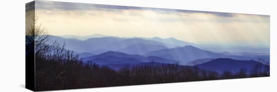 Blue Ridge Winter I-Alan Hausenflock-Premier Image Canvas