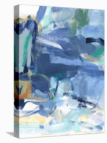 Blue Room I-Christina Long-Stretched Canvas