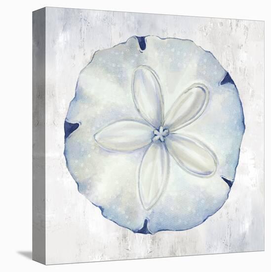 Blue Sand Dollar-Eli Jones-Stretched Canvas