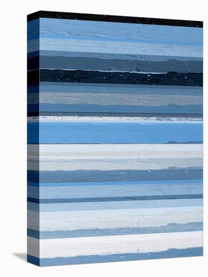 Blue Scapes II-Ricki Mountain-Stretched Canvas