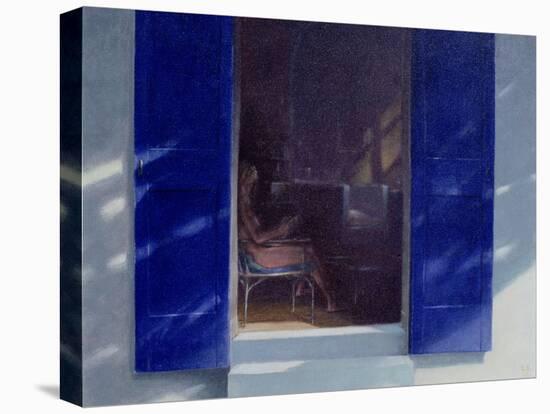 Blue Shutters, 1985-Lincoln Seligman-Premier Image Canvas