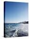 Blue Sky above Sea with Some Waves-Norbert Schaefer-Premier Image Canvas