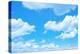 Blue Sky Background with a Tiny Clouds-Vitaliy Pakhnyushchyy-Premier Image Canvas