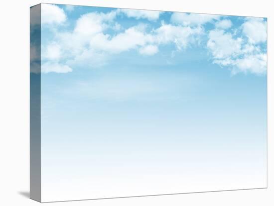 Blue Sky with Clouds Background-karandaev-Premier Image Canvas