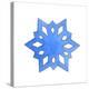 Blue Snowflake 1-Wendy Edelson-Premier Image Canvas