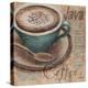 Blue Specialty Coffee I-Todd Williams-Stretched Canvas