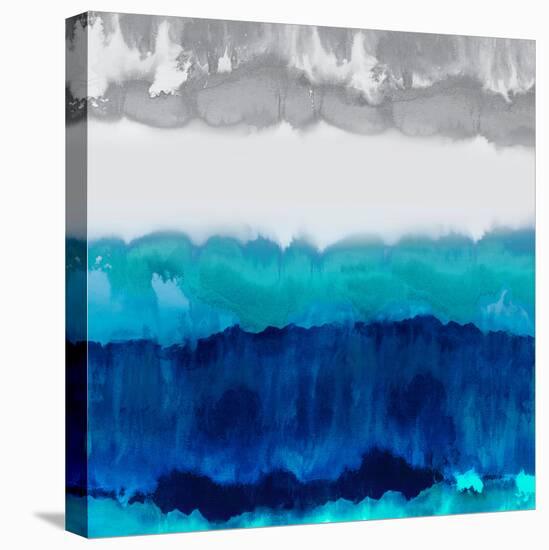 Blue Spectrum-Rachel Springer-Stretched Canvas