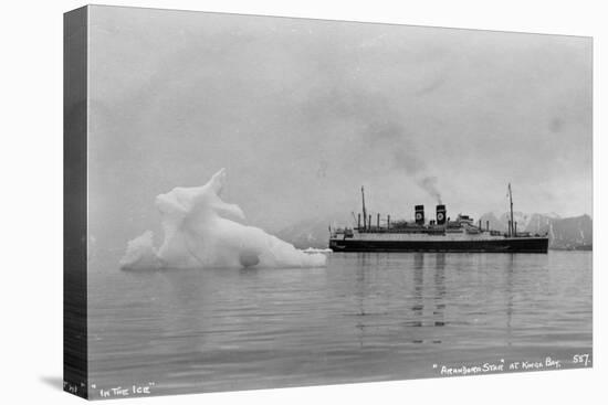 Blue Star Line's Cruise Ship Ss 'Arandora Star, Kongsfjorden, Spitzbegen, Norway, 1929-null-Premier Image Canvas