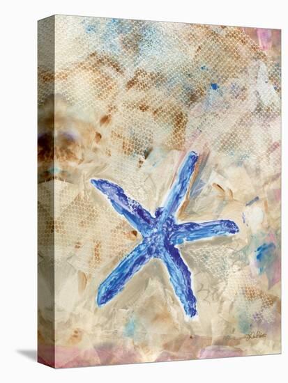 Blue Starfish-LuAnn Roberto-Stretched Canvas