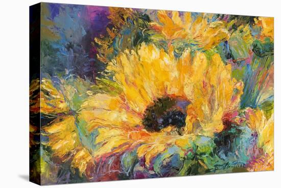 Blue Sunflowers-Richard Wallich-Premier Image Canvas