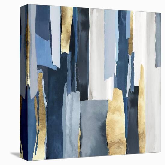 Blue Symphony I-Emma Peal-Stretched Canvas