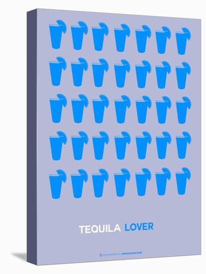 Blue Tequila Shots-NaxArt-Stretched Canvas