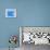 Blue Transistor Radio-NaxArt-Stretched Canvas displayed on a wall