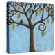 Blue Tree of Life-Blenda Tyvoll-Stretched Canvas