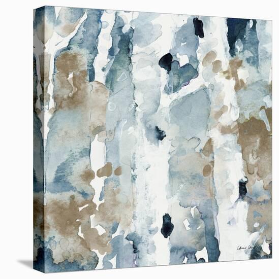 Blue Upon the Hill Square II-Lanie Loreth-Stretched Canvas