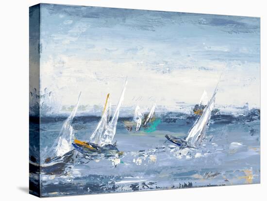 Blue Water Adventure-Patricia Pinto-Stretched Canvas