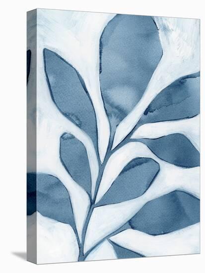 Blue Weed II-Grace Popp-Stretched Canvas