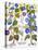 Bluebell And Morning Glory-Besler Basilius-Premier Image Canvas