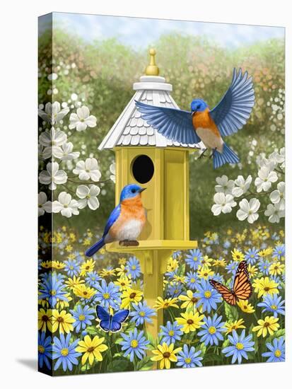 Bluebird Garden Home-Crista Forest-Premier Image Canvas