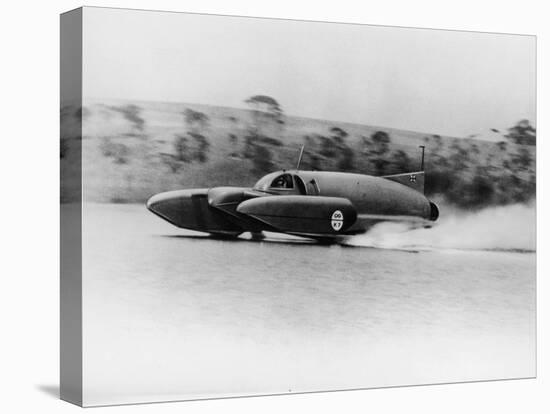 Bluebird K7 on Coniston Water, Cumbria, 1958-null-Premier Image Canvas