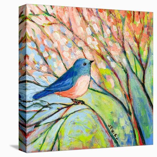 Bluebird-Jennifer Lommers-Stretched Canvas