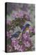 Bluebirds and Spring Blossoms-Jeffrey Hoff-Premier Image Canvas