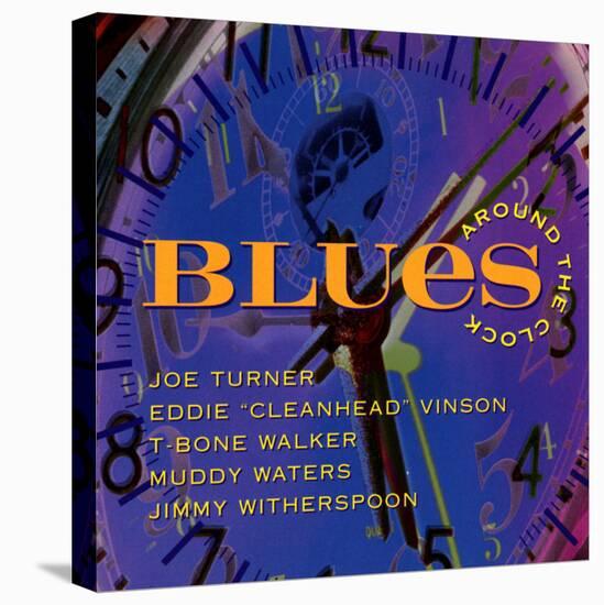 Blues Around the Clock-null-Stretched Canvas