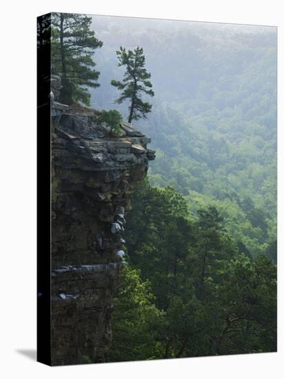 Bluff at Cedar Creek, Petit Jean State Park, Arkansas, USA-Charles Gurche-Premier Image Canvas