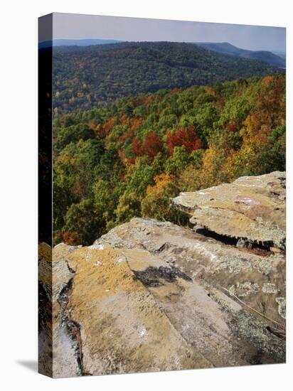 Bluff, Petit Jean State Park, Arkansas, USA-Charles Gurche-Premier Image Canvas