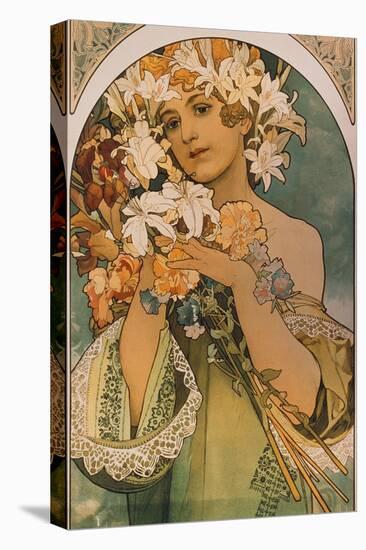 Blume, 1897-Alphonse Mucha-Premier Image Canvas