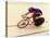 Blurred Action of Cyclist on the Track-Chris Trotman-Premier Image Canvas