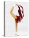 Blurred Action of Woman Figure Skater, Torino, Italy-Chris Trotman-Premier Image Canvas