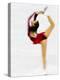 Blurred Action of Woman Figure Skater, Torino, Italy-Chris Trotman-Premier Image Canvas