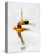 Blurred Action of Woman Figure Skater, Torino, Italy-Chris Trotman-Premier Image Canvas
