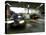 Blurred Image of Cars in a Parking Garage-null-Premier Image Canvas