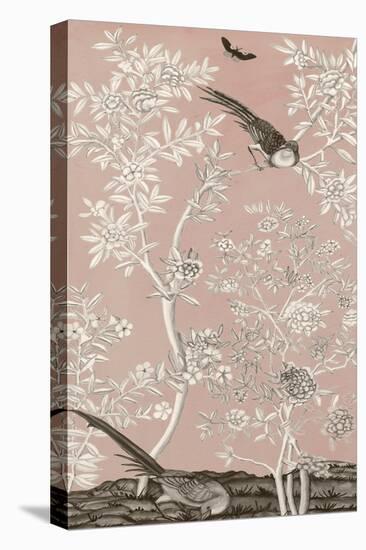 Blush Chinoiserie II-Naomi McCavitt-Stretched Canvas