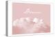 Blush Pink Dream-Urban Epiphany-Stretched Canvas