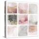 Blush Squares I-Isabelle Z-Stretched Canvas