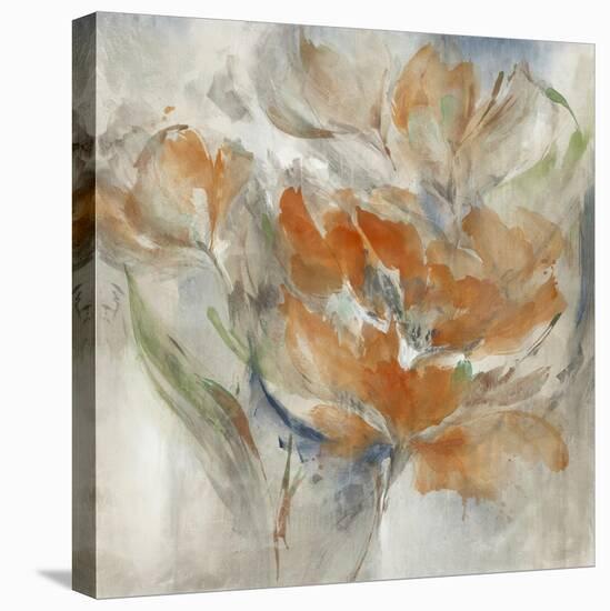 Blushed Bouquet-Leah Rei-Stretched Canvas