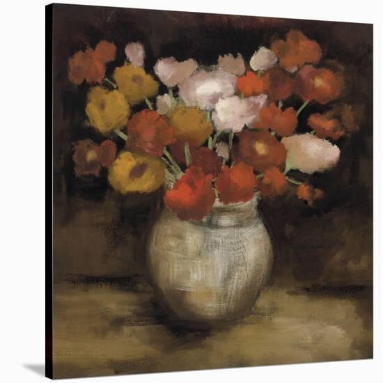 Blushing Poppies-Onan Balin-Stretched Canvas