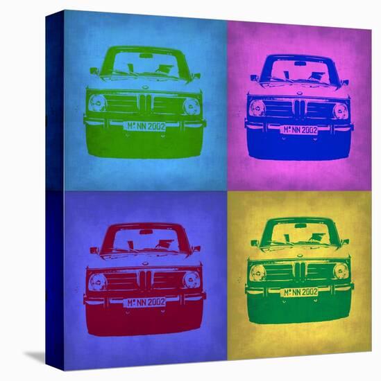 BMW 2002 Pop Art 3-NaxArt-Stretched Canvas