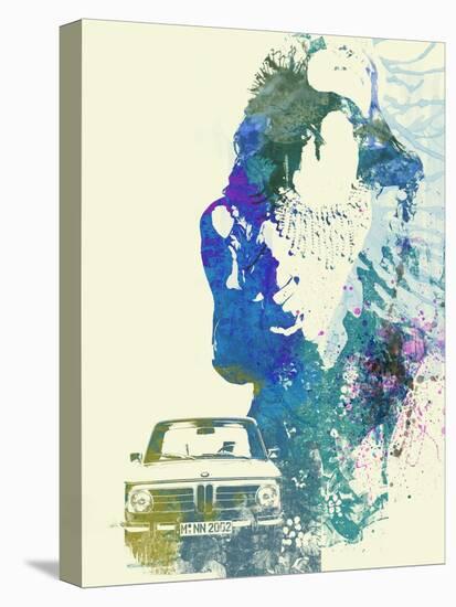 BMW Girl-NaxArt-Stretched Canvas