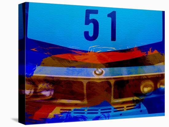 Bmw Racing Colors-NaxArt-Stretched Canvas